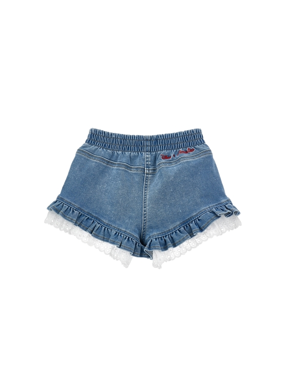 Baby Girl Winnie the Pooh Denim Shorts 2 Image