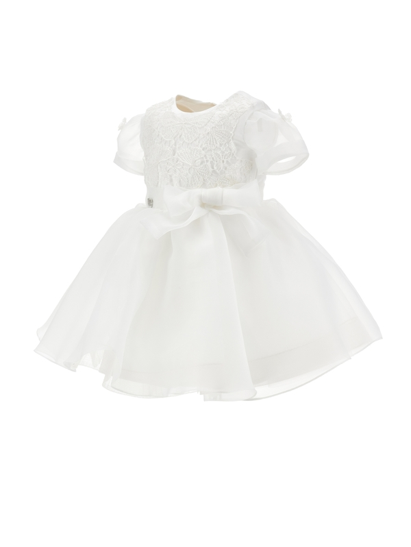 Organza Dress with Lace 2 Image