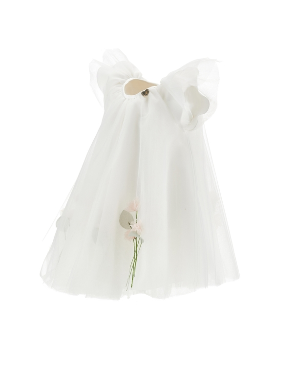 Tulle Dress with Flowers 2 Image