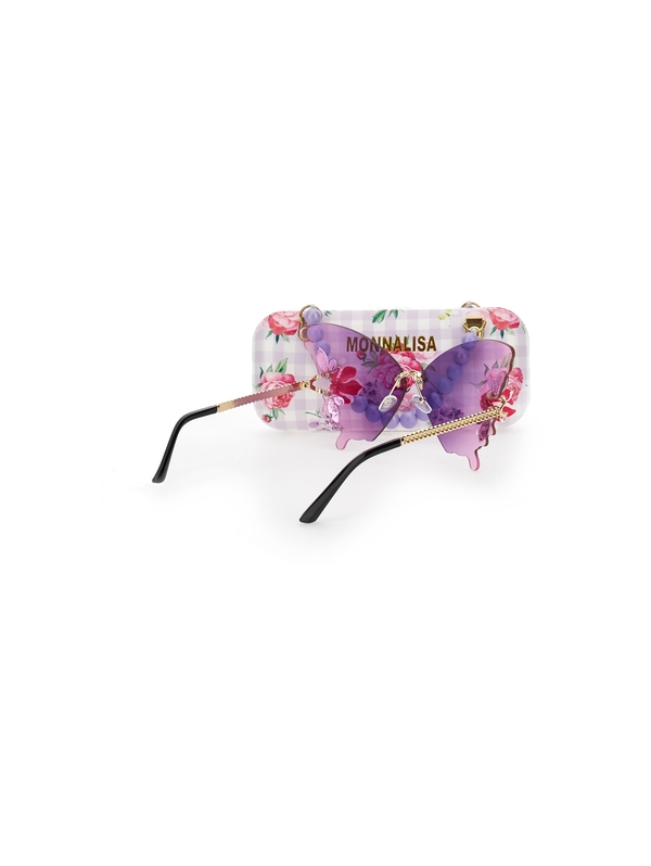 Kids Girls Butterfly Sunglasses 1 Image