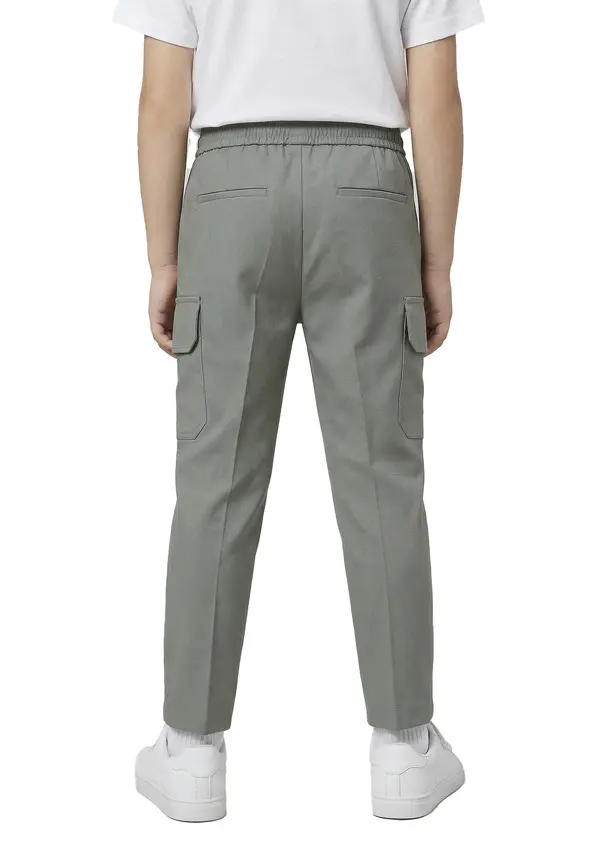 Drawstring Cargo Trousers 1 Image