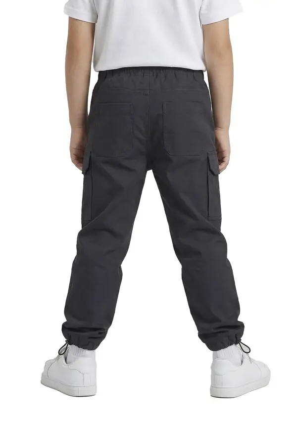 Drawstring Cargo Joggers 1 Image