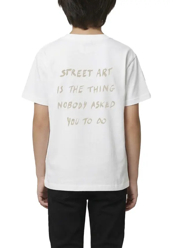 Kids Boys "Street Art" Quote Graphic T-Shirt 1 Image
