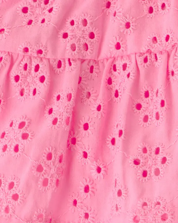 Baby Girl 2-Piece Top & Short Set - Pink 2 Image