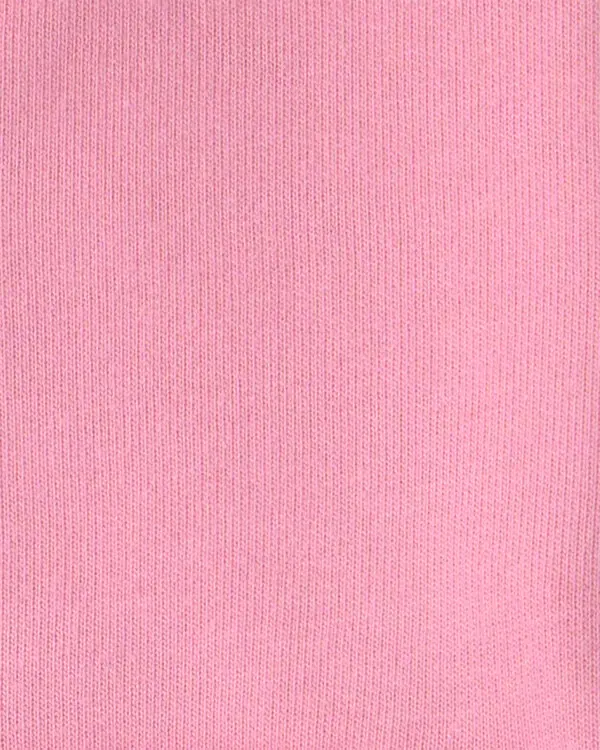 Kids Baby Girl French Terry Zip-Up Hoodie - Pink 1 Image