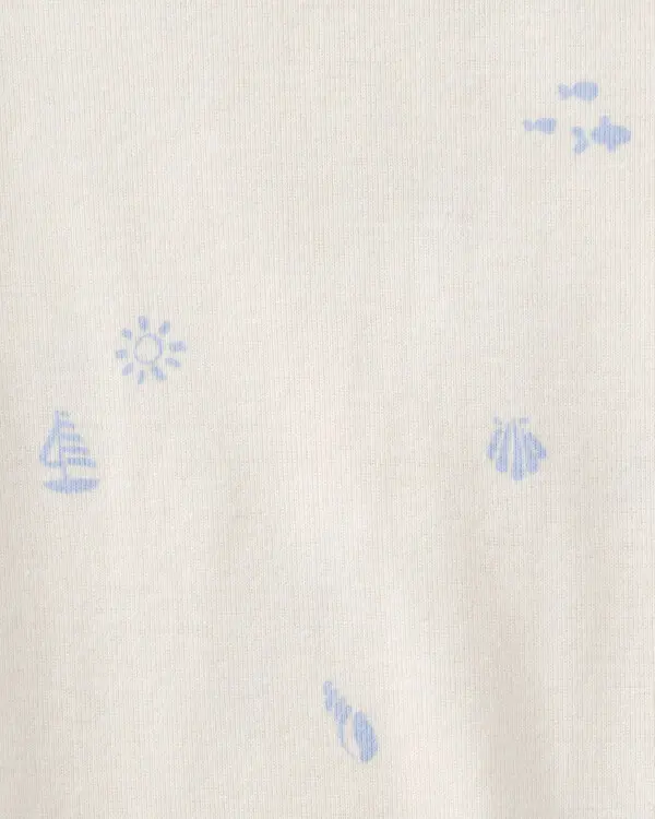 Baby Girl 2-Piece Jumper Dress Set - Blue 3 Image