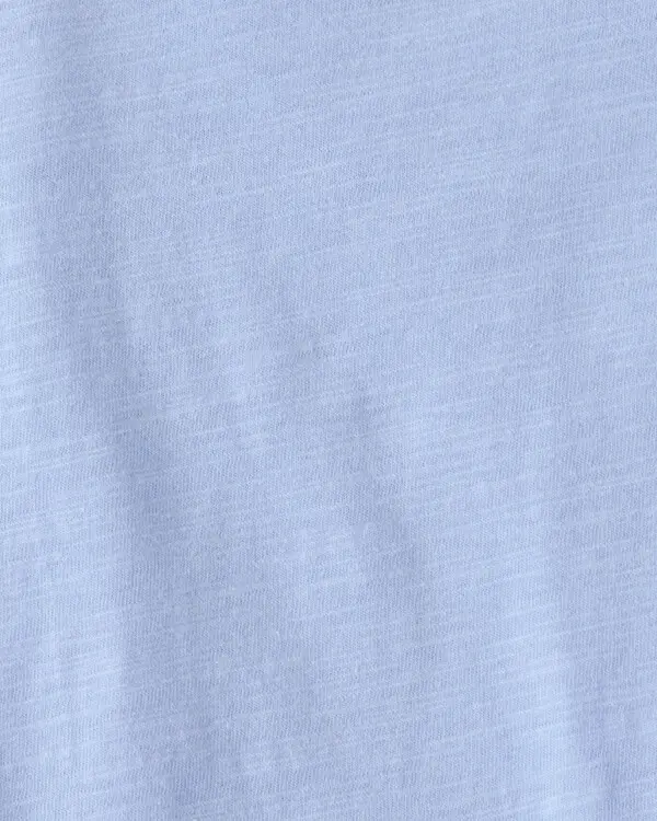 Kids Baby Boy 2-Piece Stripe Overall Set - Blue/Ivory 1 Image