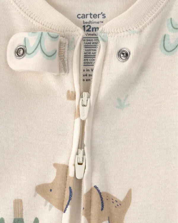 Baby Boy 2-Pack Boat Snug Fit 1-Piece Pyjama Set - Blue 3 Image