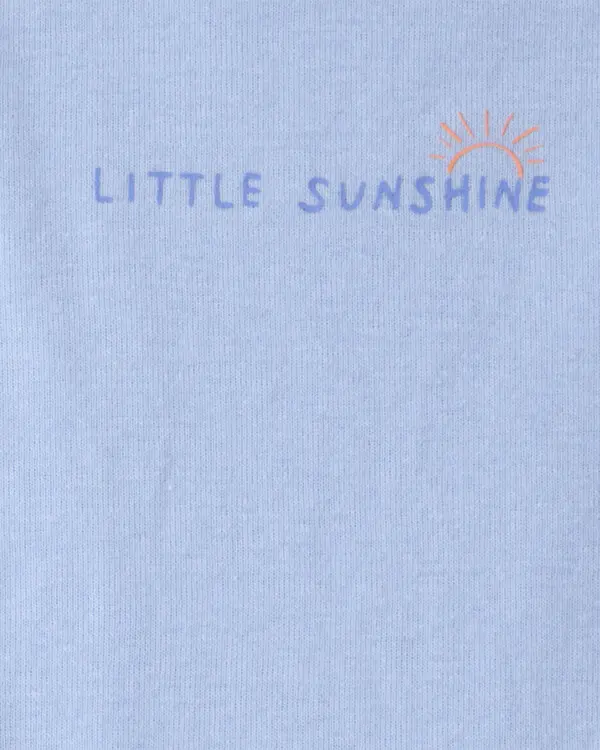 Baby 3-Pack Sunshine Sleeveless Multipack Bodysuits - Orange/Blue/Ivory 2 Image