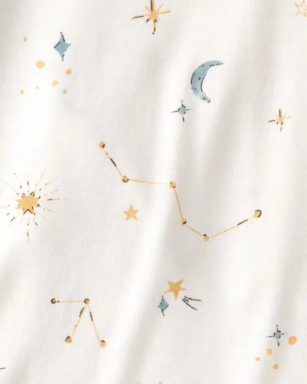  Baby 2-Pack Constellation Multipack Bodysuits - Yellow/Ivory 1 Image