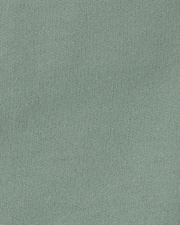 Baby Boy Animal Print Short-Sleeve Shortall Set - Green 2 Image