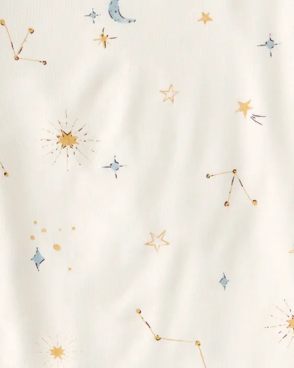  Toddler Constellation PurelySoft 2-Piece Pyjama Set - Cream 3 Image