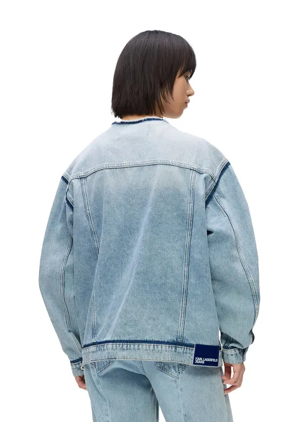 Relaxed Fit Denim Jacket 3 Image