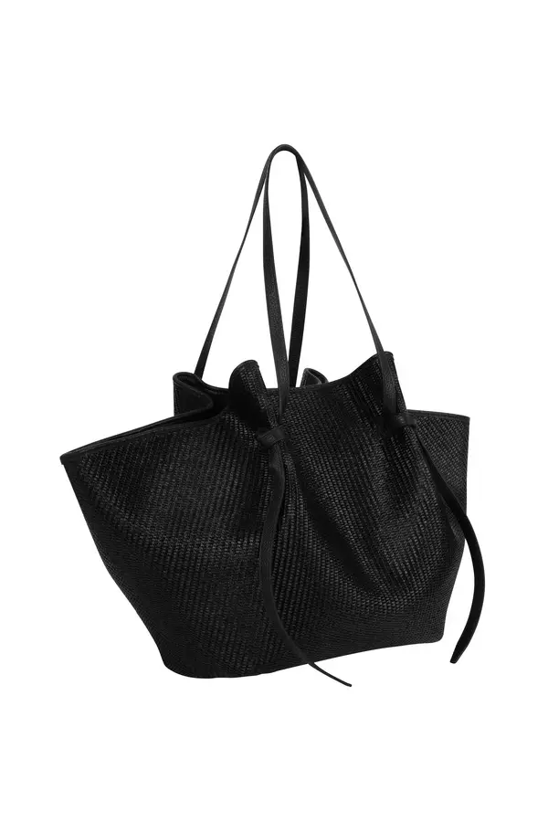 Mochi Extra Large Grained Leather Tote 1 Image