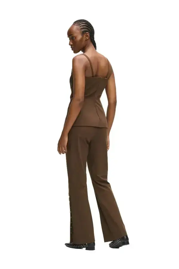 Snap Buttoned Trousers 3 Image