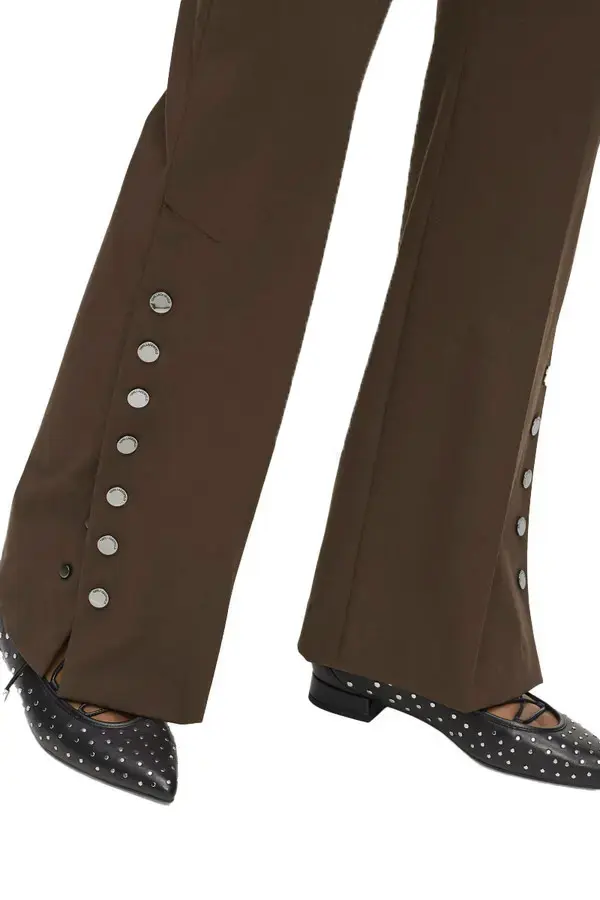 Snap Buttoned Trousers 4 Image