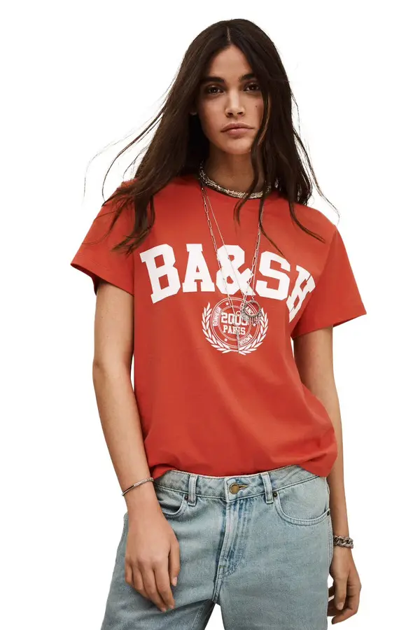 Relaxed Fit Straight-cut Short Sleeve T-Shirt 2 Image