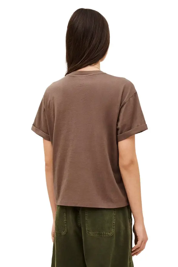 Basic Short Sleeve Cotton T-shirt 2 Image