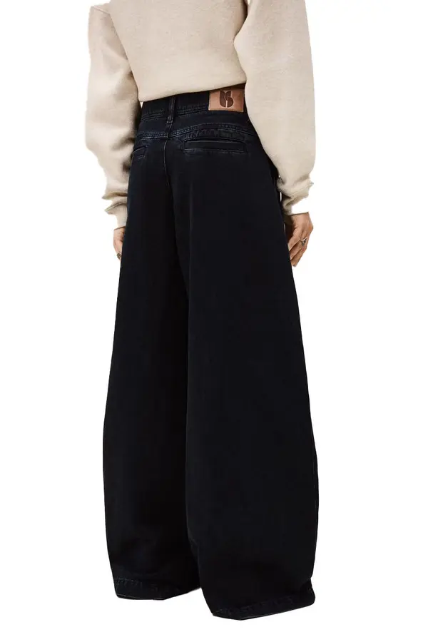 High Waisted Wide Leg Jeans 3 Image