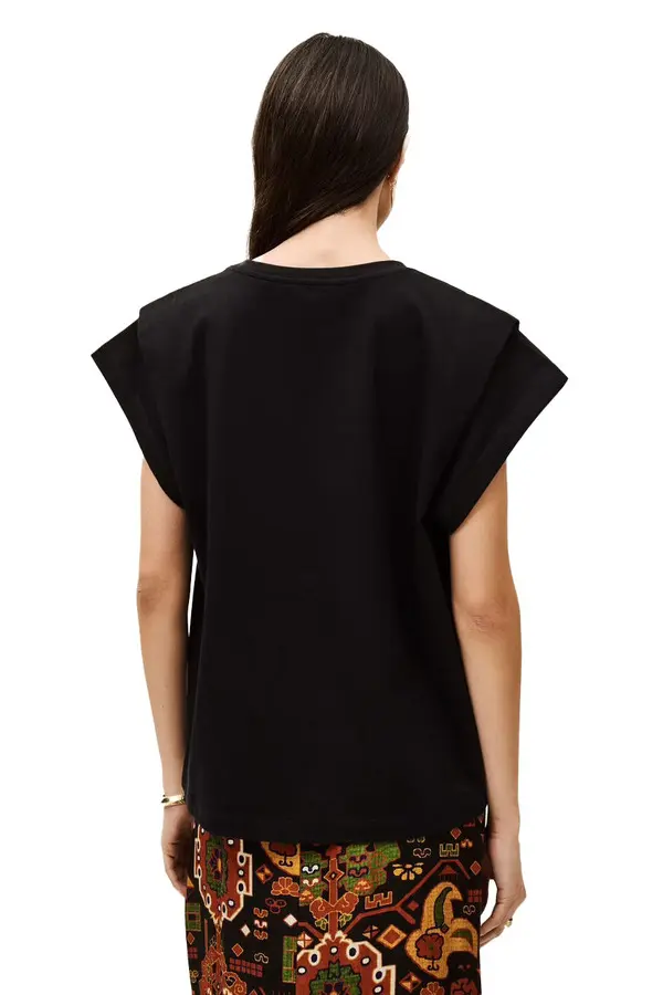 Padded Shoulder Muscle T-shirt 1 Image
