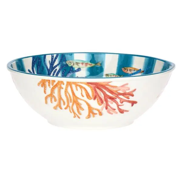 Salad Bowl, Coastal - Melamine, 28 cm 1 Image