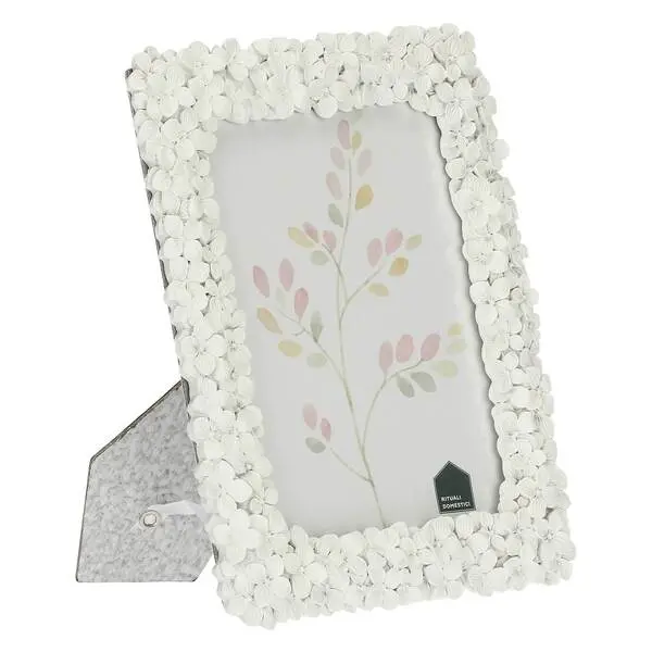 White Violets Photo Frame 15x20cm 1 Image