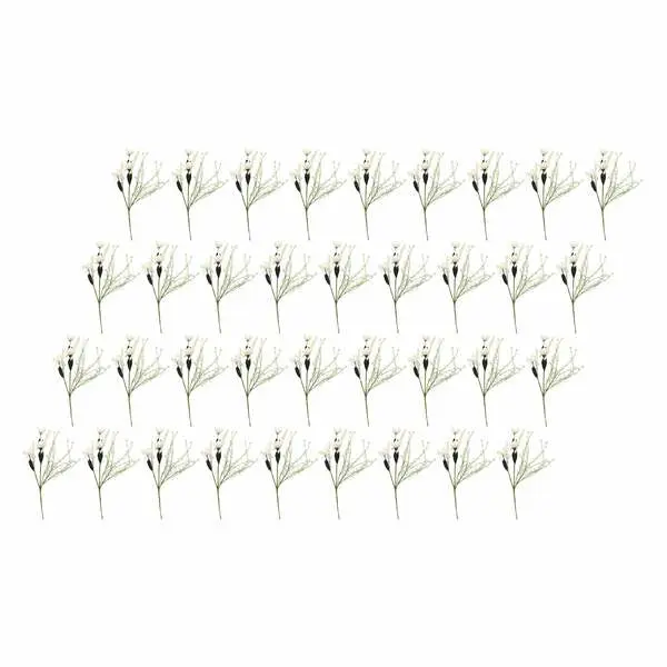 Cream Aurora Artficial Flower 42H cm 1 Image