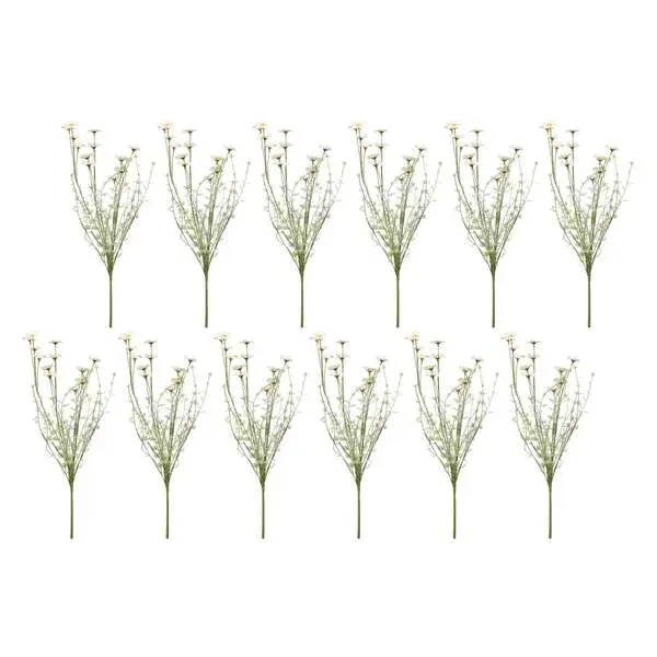 Cream Rudbeckia Artficial Flower 57H cm 1 Image