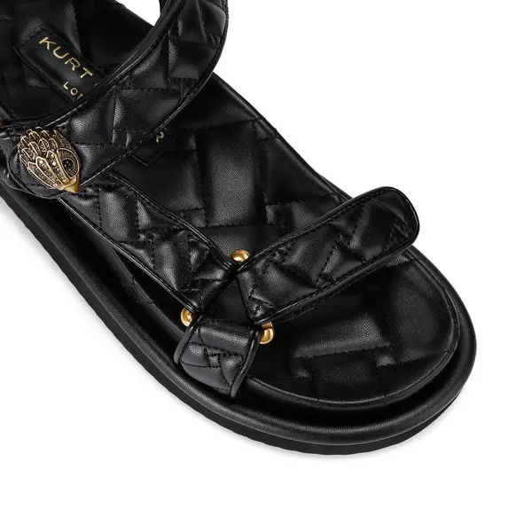 Weave Quilted Leather Orson Sandals 3 Image