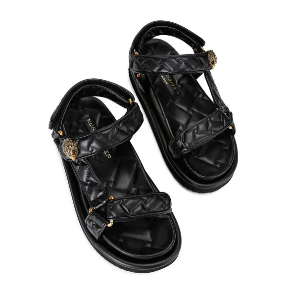 Weave Quilted Leather Orson Sandals 5 Image