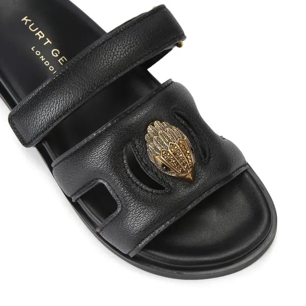 Eagle Drench Cut out Leather Slide 1 Image