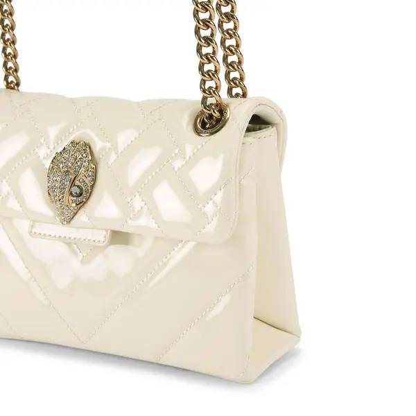 Mini Quilted Leather Kensington Chain Crossbody Bag 6 Image