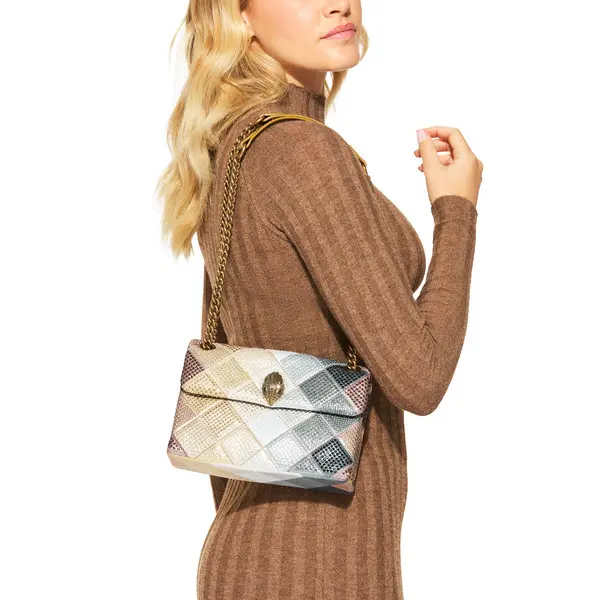 Ombré Crystal Harlequin Kensington Shoulder Bag 1 Image