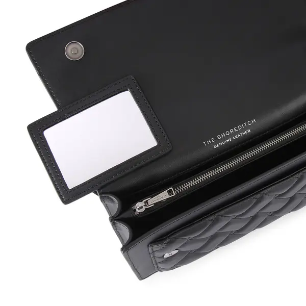 Leather Rainbow Heart "KURT" Crossbody Bag 3 Image