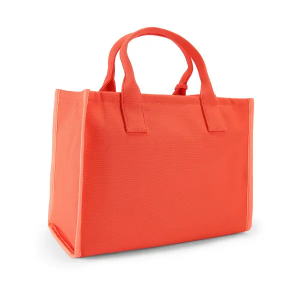 Orange Canva Kurt Tote Bag 4 Image