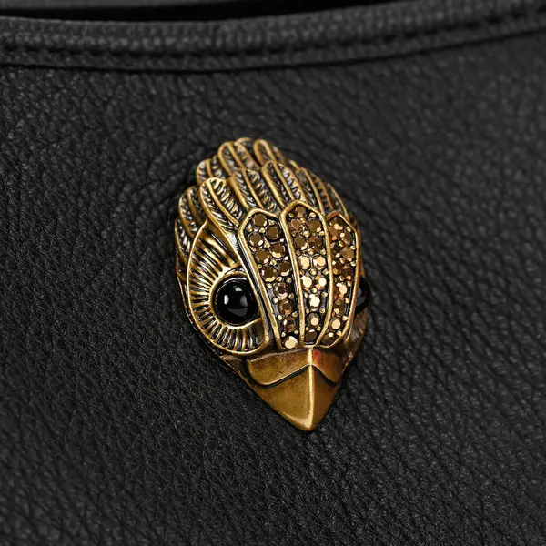 Mini Kurt Pebbeled Leather Hobo Shoulder Bag 3 Image