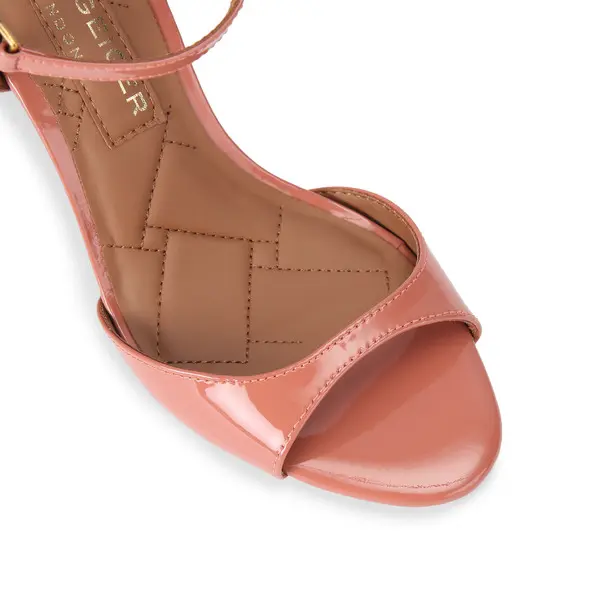 Kensington Patent Leather Ankle-Strap Sandals 2 Image