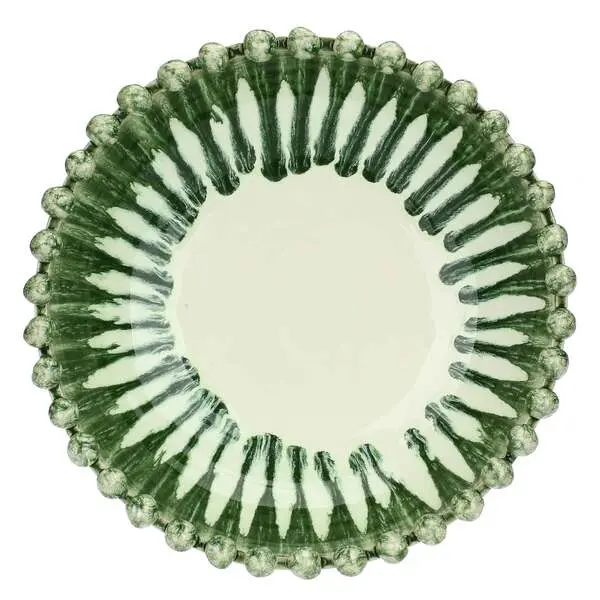 Reginaldo White Saucer L - Terracotta, 42x42x11 cm 1 Image