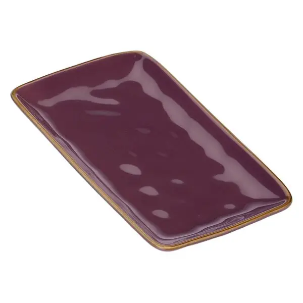 Concerto Mauve Rectangular Tray 20 x 13 Cm 2 Image