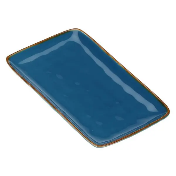 Blue Rectangular Trays, Concerto - Stoneware, 27x19 cm 2 Image