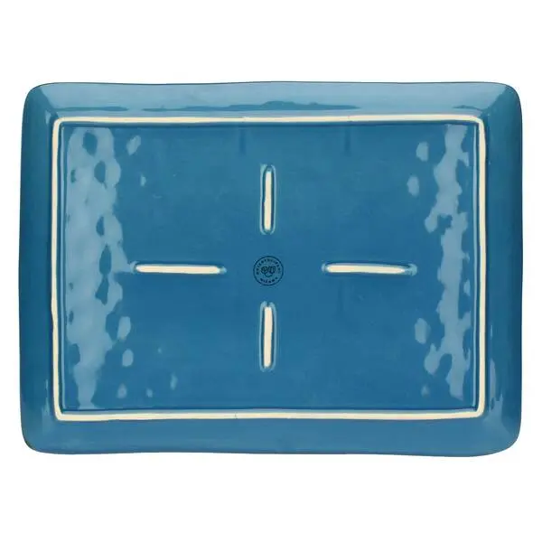 Tray, Avio Blue, Concerto - Stoneware, 36x26.6 cm 2 Image