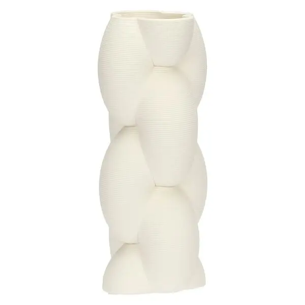 Deco Catena M Vase, Texture - Ceramic, 12 x 12 x 29.5 cm 1 Image