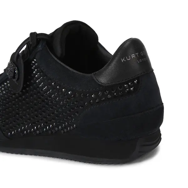 Chelsea Drench Crystal Tag Suede Sneakers 3 Image