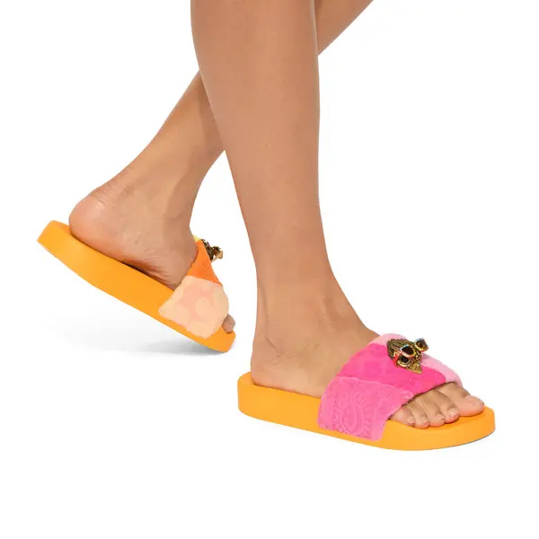 Meena Eagle Terry Toweling Slide 1 Image