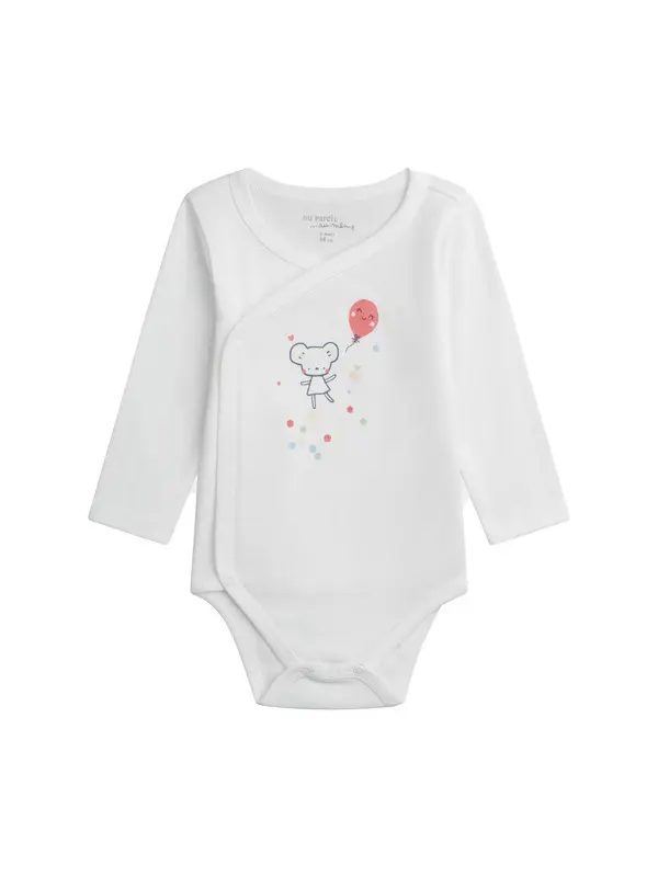 Set of 2 - Newborn Bodys with Mouse Pattern 4 Image