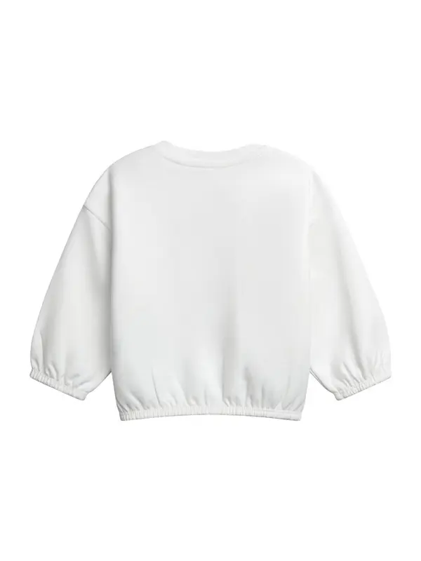 Newborn Set - Cotton Sweatshirt and Striped Leggings 4 Image