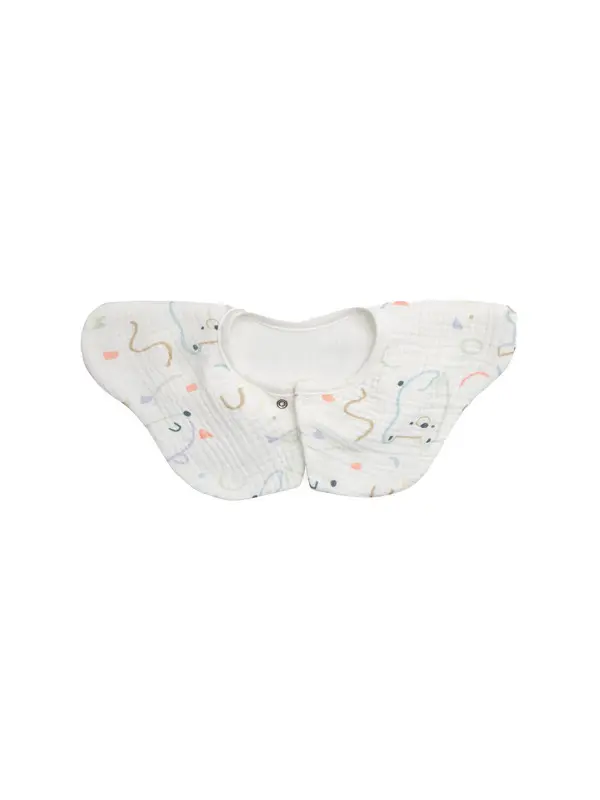 Set of 2 - Cotton Printed Bibs 1 Image