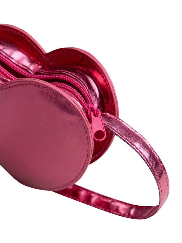 Pink Heart Crossbody Bag 2 Image