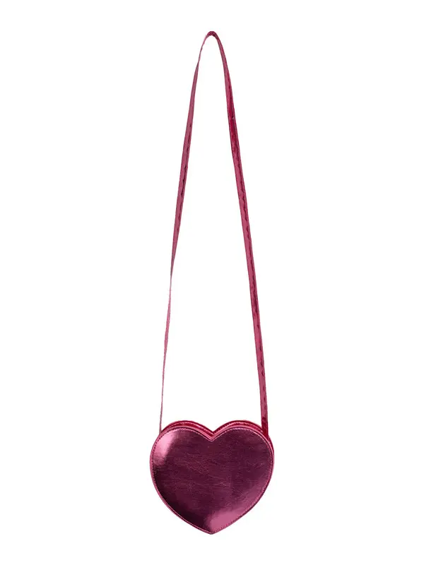 Pink Heart Crossbody Bag 3 Image