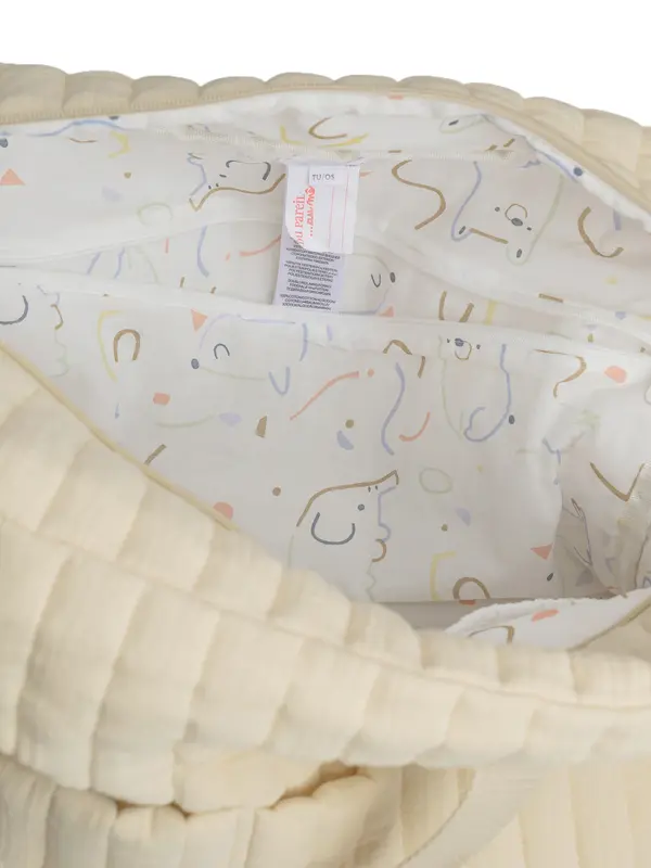 Cotton Gauze Diaper Bag 3 Image